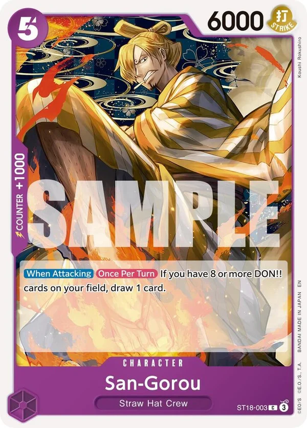 San-Gorou, Premium Booster -The Best- Vol. 2 ST18-003