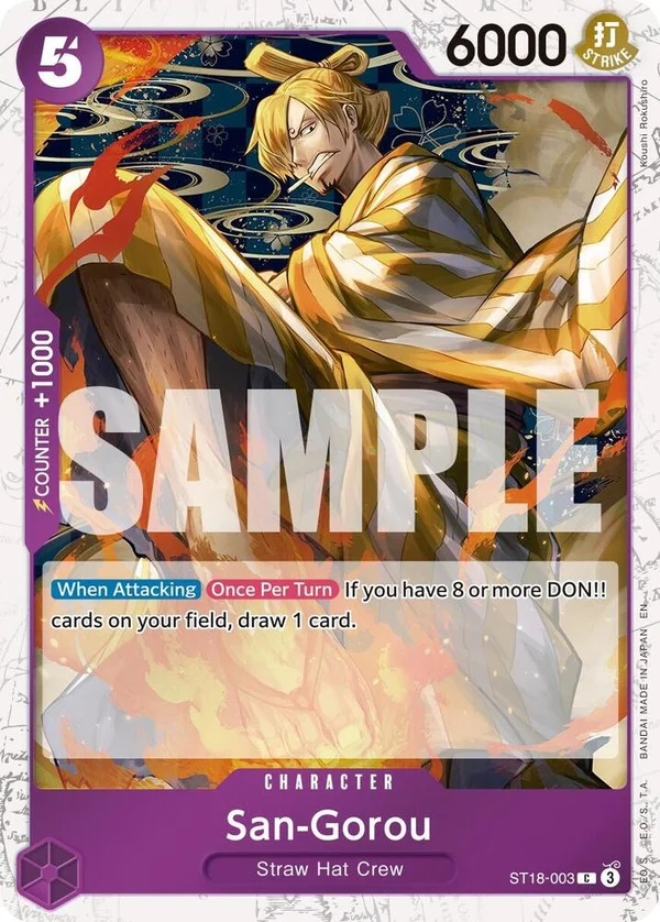 San-Gorou, Premium Booster -The Best- Vol. 2 ST18-003