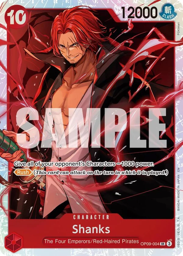 Shanks, Premium Booster -The Best- Vol. 2 OP09-004