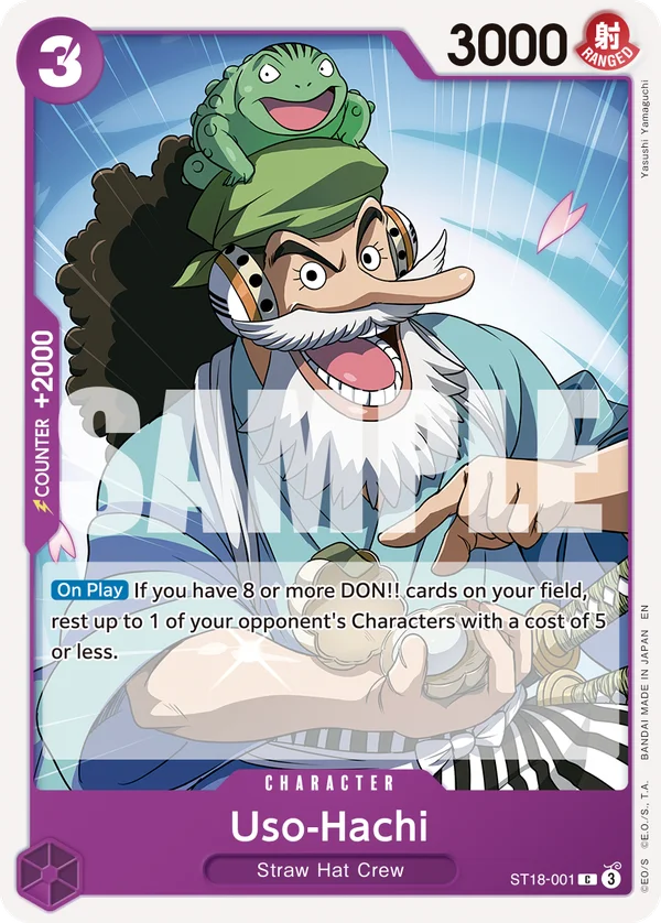 Uso-Hachi, Premium Booster -The Best- Vol. 2 ST18-001