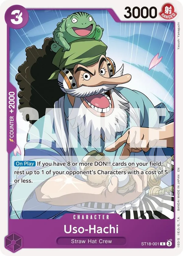 Uso-Hachi, Premium Booster -The Best- Vol. 2 ST18-001