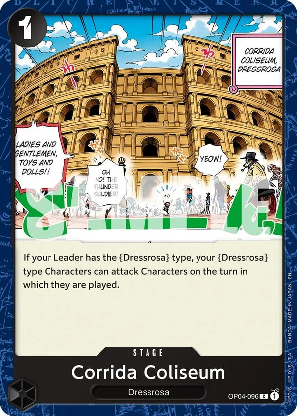 Corrida Coliseum, Premium Booster -The Best- Vol. 2 OP04-096