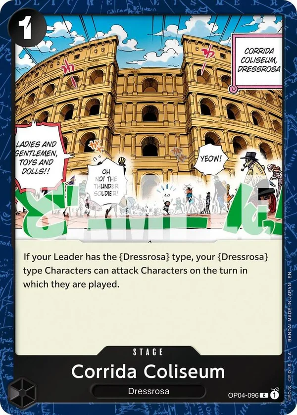 Corrida Coliseum, Premium Booster -The Best- Vol. 2 OP04-096