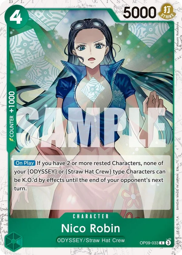Nico Robin, Premium Booster -The Best- Vol. 2 OP09-033