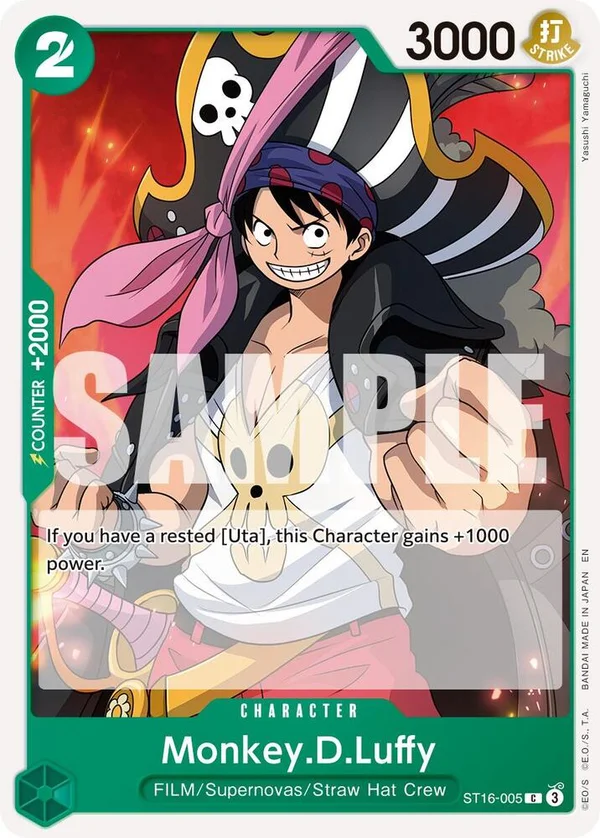 Monkey.D.Luffy, Premium Booster -The Best- Vol. 2 ST16-005