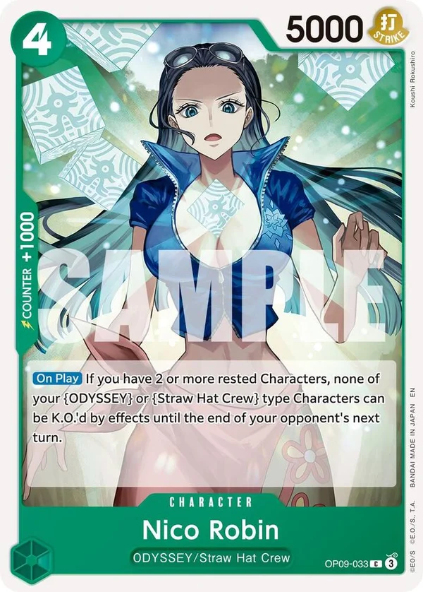 Nico Robin, Premium Booster -The Best- Vol. 2 OP09-033