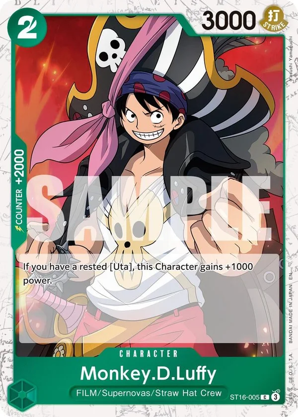 Monkey.D.Luffy, Premium Booster -The Best- Vol. 2 ST16-005
