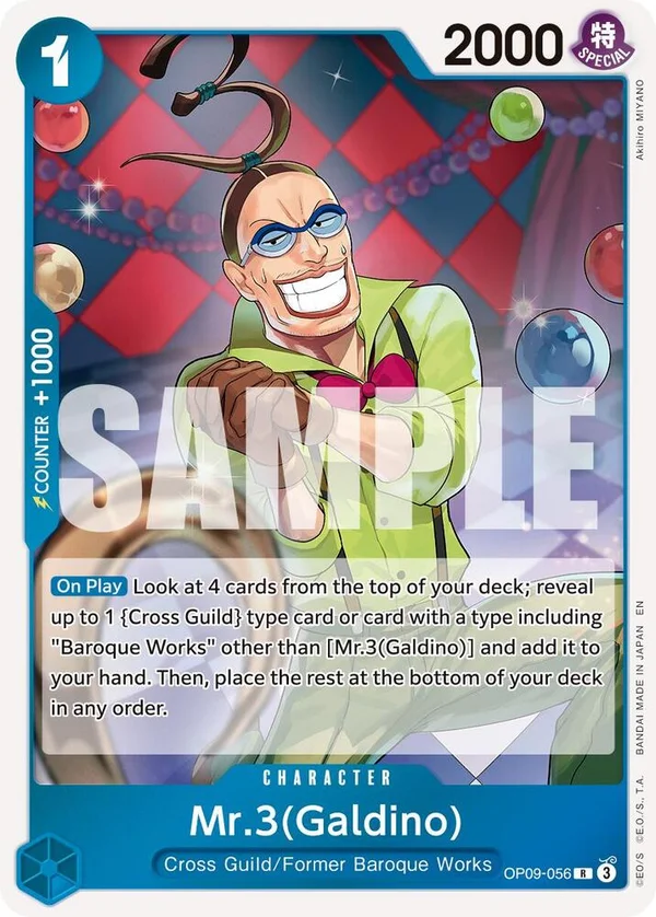 Mr.3(Galdino), Premium Booster -The Best- Vol. 2 OP09-056