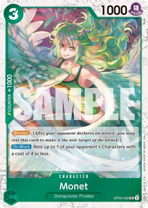 Monet, Premium Booster -The Best- Vol. 2 OP05-036