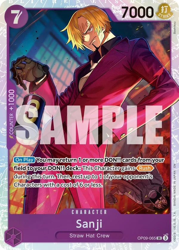Sanji, Premium Booster -The Best- Vol. 2 OP09-065