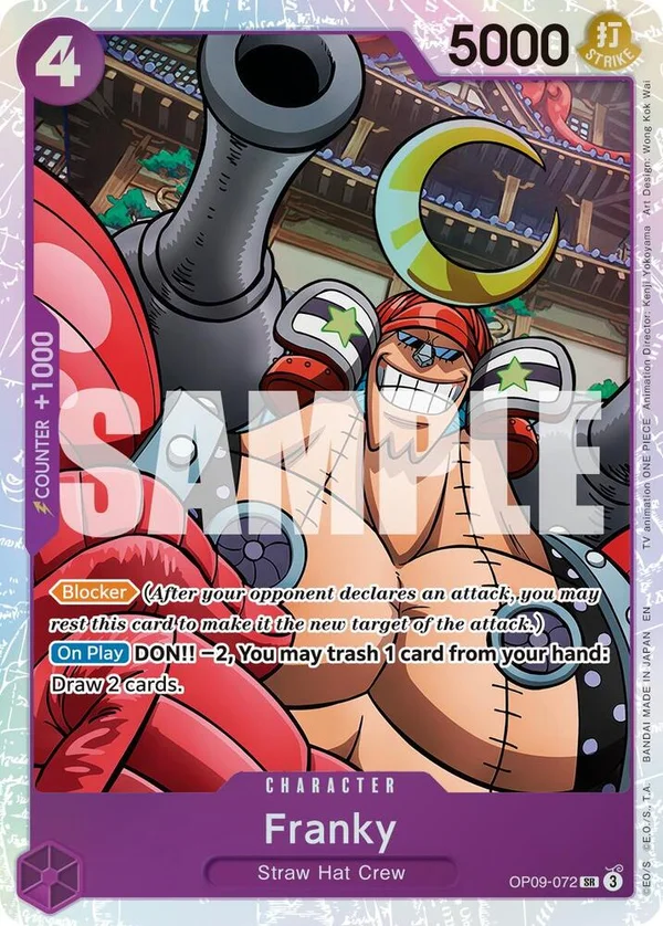 Franky, Premium Booster -The Best- Vol. 2 OP09-072
