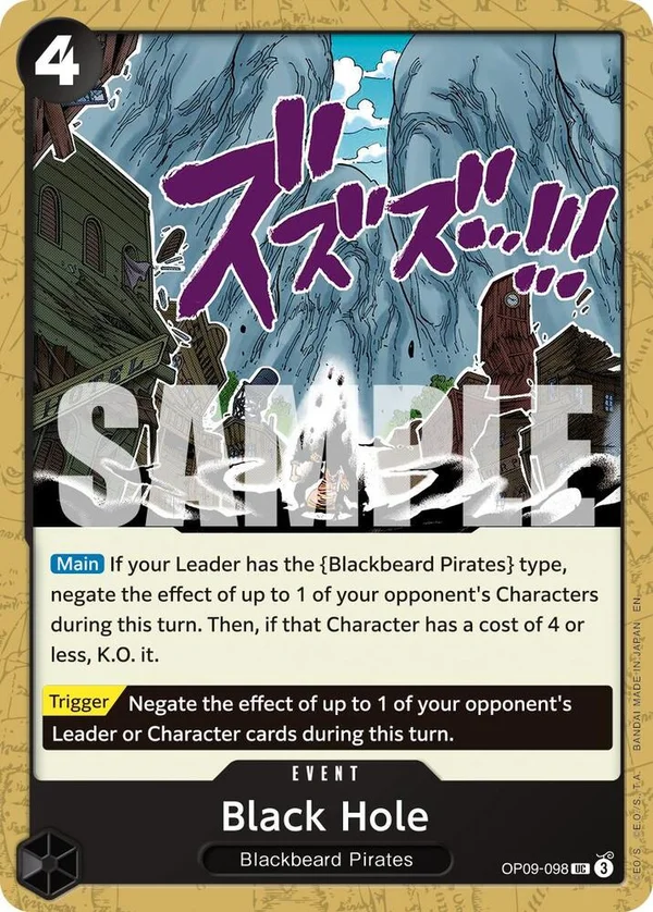 Black Hole, Premium Booster -The Best- Vol. 2 OP09-098
