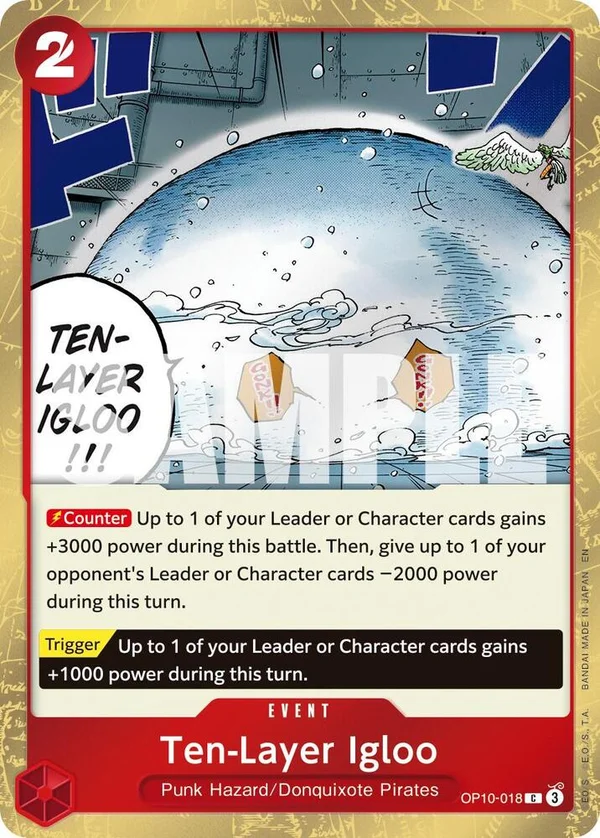 Ten-Layer Igloo, Premium Booster -The Best- Vol. 2 OP10-018