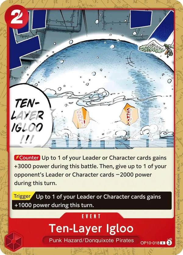 Ten-Layer Igloo, Premium Booster -The Best- Vol. 2 OP10-018