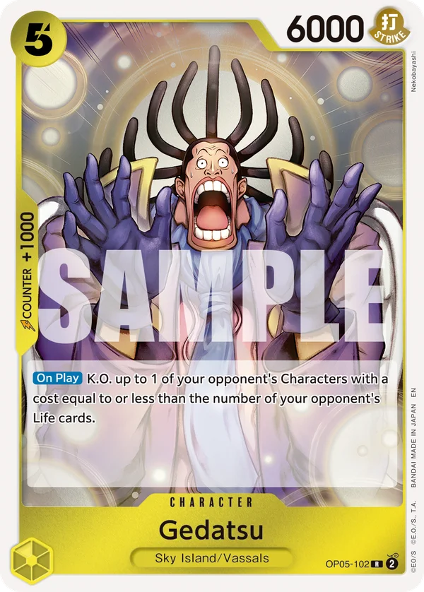 Gedatsu, Premium Booster -The Best- Vol. 2 OP05-102