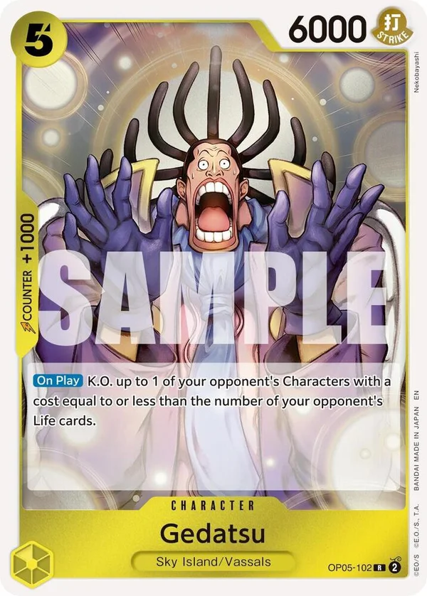 Gedatsu, Premium Booster -The Best- Vol. 2 OP05-102