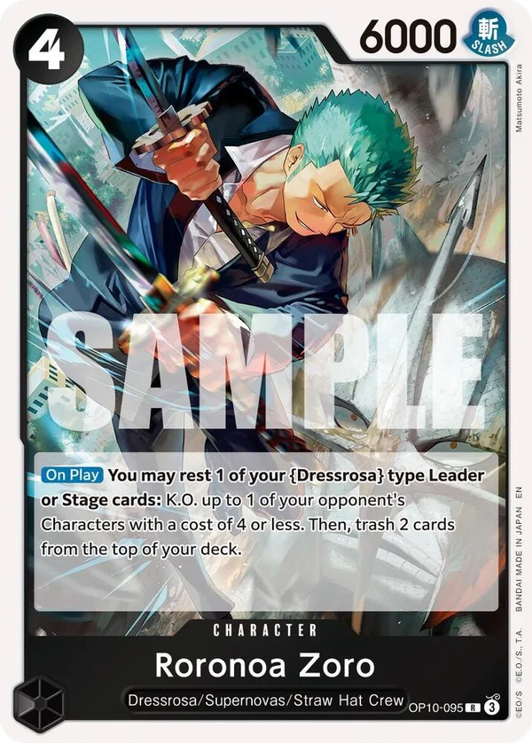 Roronoa Zoro, Premium Booster -The Best- Vol. 2 OP10-095