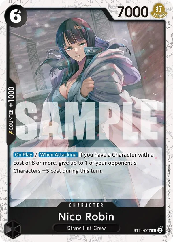 Nico Robin, Premium Booster -The Best- Vol. 2 ST14-007