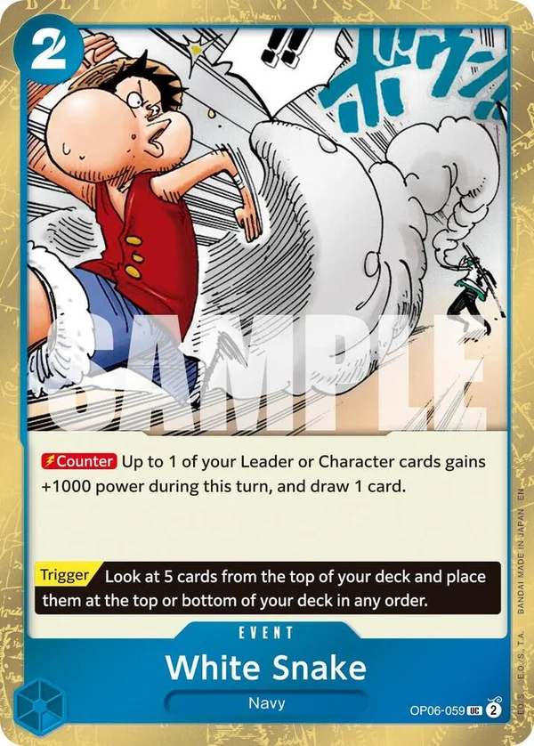 White Snake, Premium Booster -The Best- Vol. 2 OP06-059