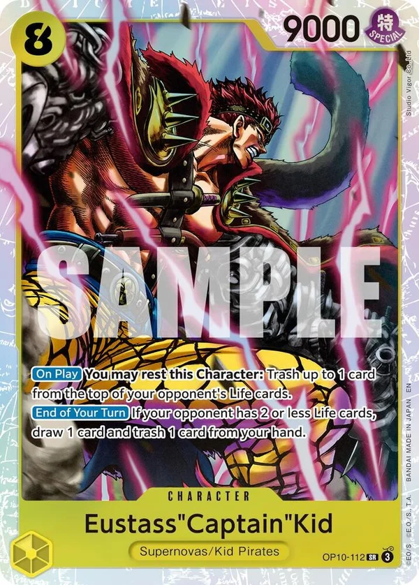 Eustass"Captain"Kid, Premium Booster -The Best- Vol. 2 OP10-112