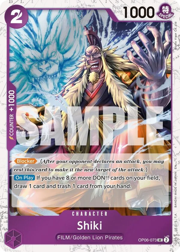 Shiki, Premium Booster -The Best- Vol. 2 OP06-073
