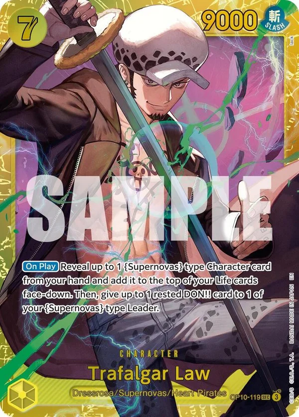 Trafalgar Law, Premium Booster -The Best- Vol. 2 OP10-119
