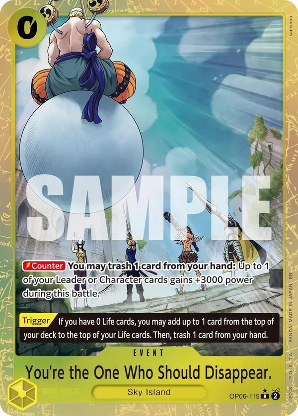 You're the One Who Should Disappear, Premium Booster -The Best- Vol. 2 OP06-115