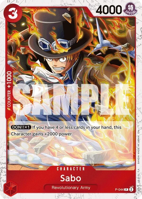 Sabo, Premium Booster -The Best- Vol. 2 P-044