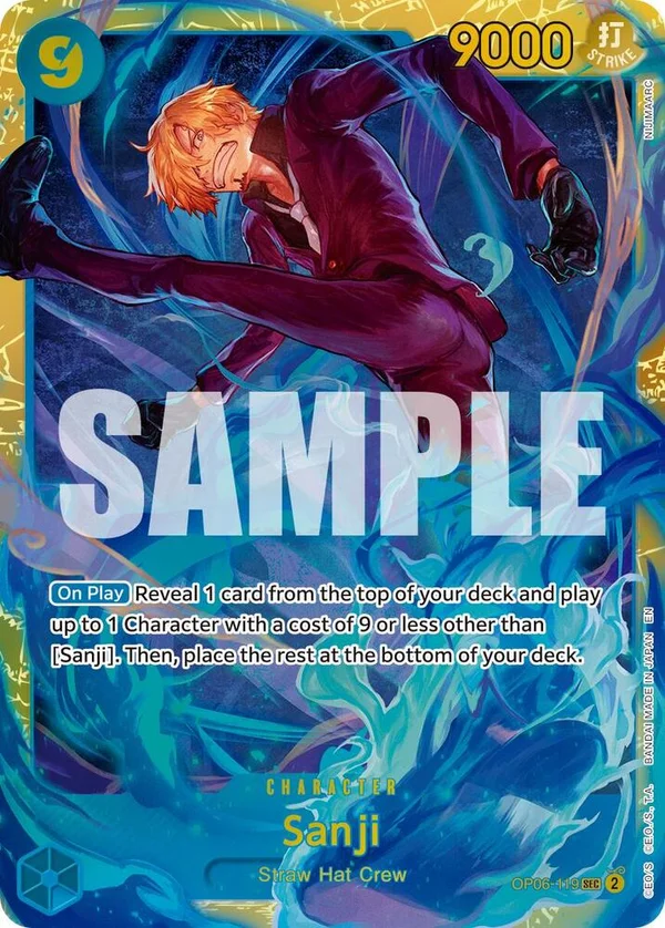 Sanji, Premium Booster -The Best- Vol. 2 OP06-119