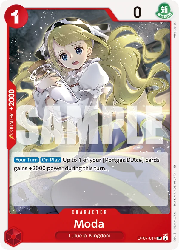 Moda, Premium Booster -The Best- Vol. 2 OP07-014