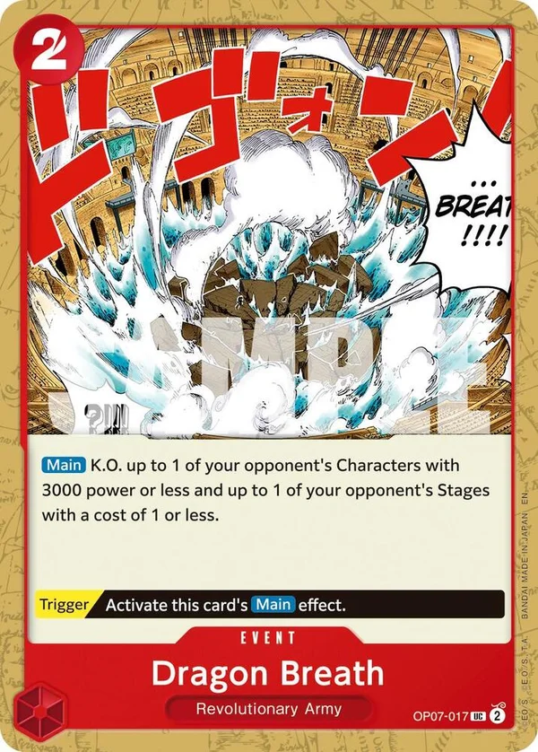 Dragon Breath, Premium Booster -The Best- Vol. 2 OP07-017