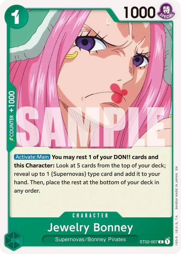 Jewelry Bonney, Premium Booster -The Best- Vol. 2 ST02-007