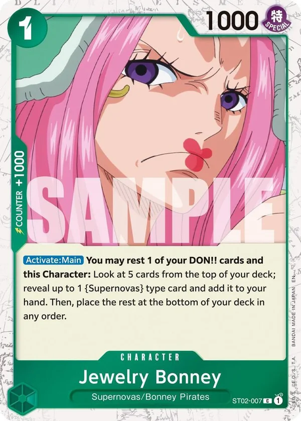 Jewelry Bonney, Premium Booster -The Best- Vol. 2 ST02-007