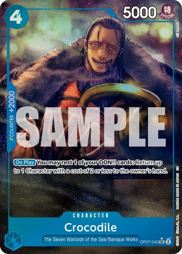 Crocodile, Premium Booster -The Best- Vol. 2 OP07-040