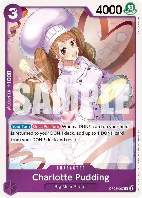 Charlotte Pudding, Premium Booster -The Best- Vol. 2 OP08-067