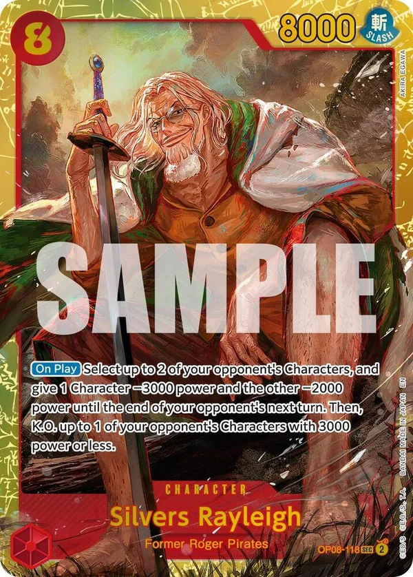Silvers Rayleigh, Premium Booster -The Best- Vol. 2 OP08-118