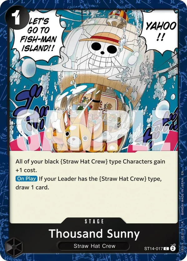 Thousand Sunny, Premium Booster -The Best- Vol. 2 ST14-017