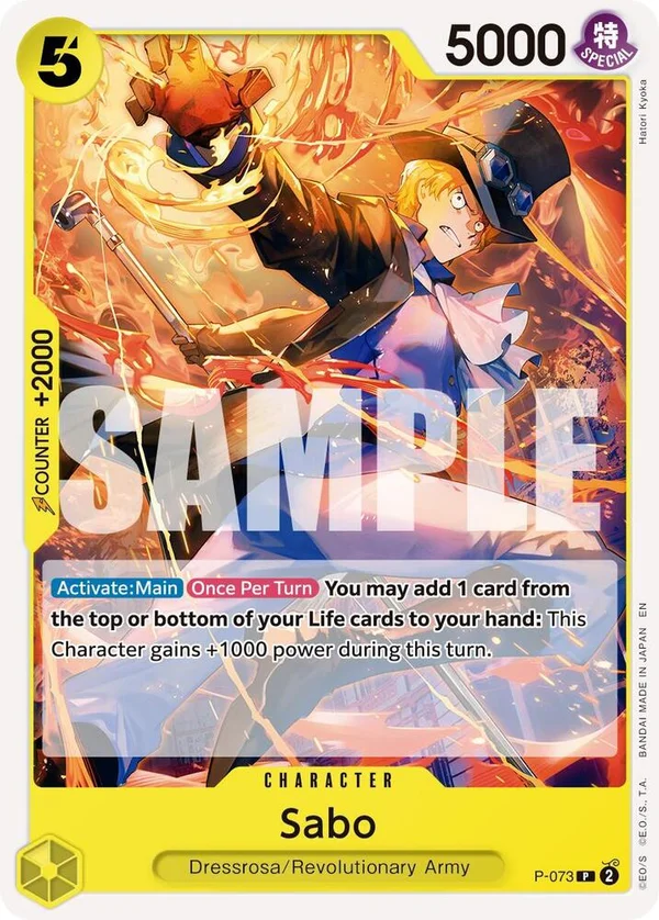 Sabo, Premium Booster -The Best- Vol. 2 P-073