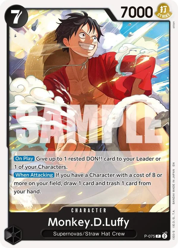 Monkey.D.Luffy, Premium Booster -The Best- Vol. 2 P-075
