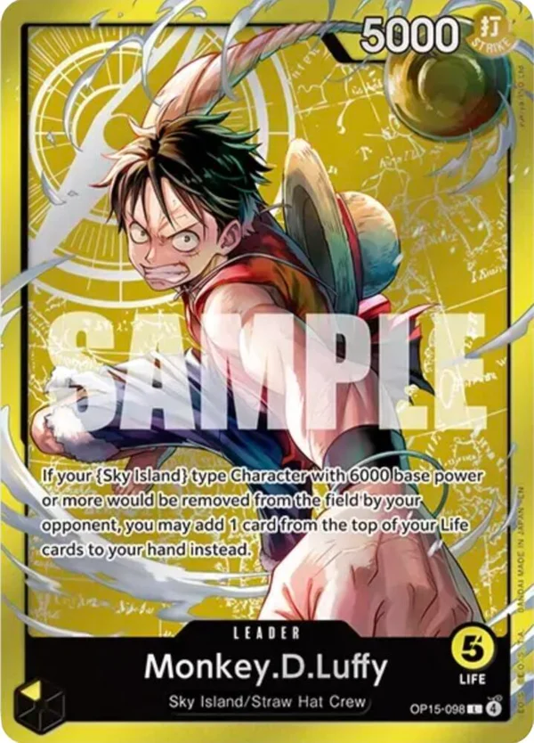 Monkey.D.Luffy, Set Sail Deck Set OP15-098