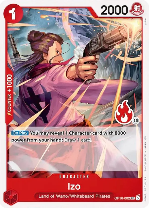 Izo, Set Sail Deck Set OP16-002