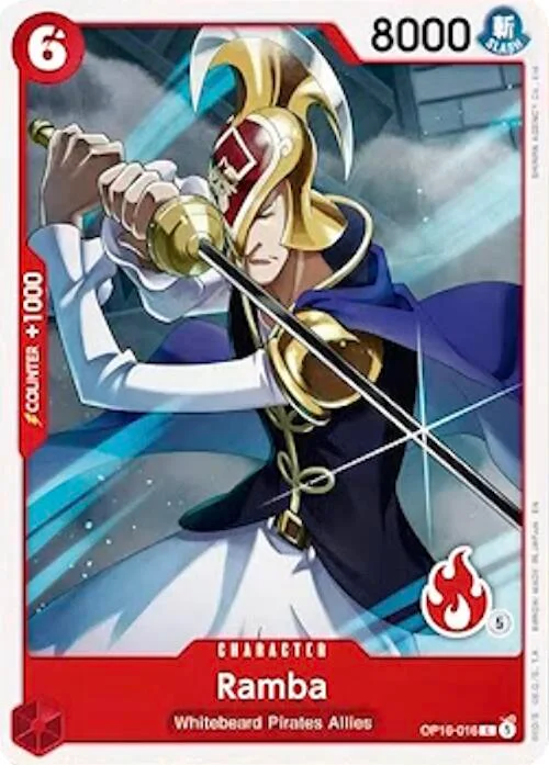 Ramba, Set Sail Deck Set OP16-016
