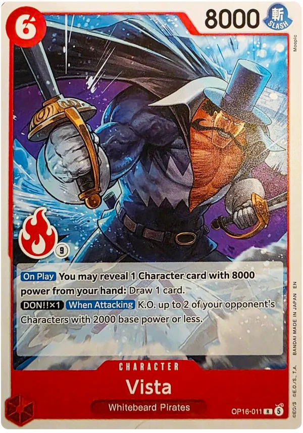 Vista, Set Sail Deck Set OP16-011