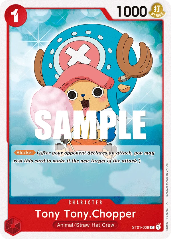 Tony Tony.Chopper, Starter Deck 1 Straw Hat Crew ST01-006
