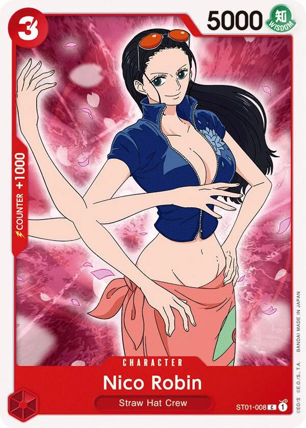 Nico Robin, Starter Deck 1 Straw Hat Crew ST01-008