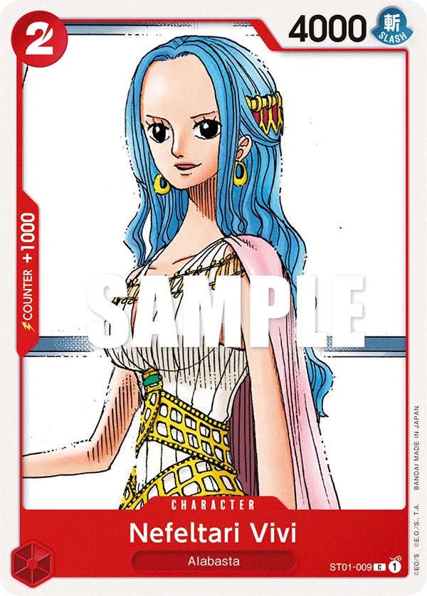 Nefeltari Vivi, Starter Deck 1 Straw Hat Crew ST01-009