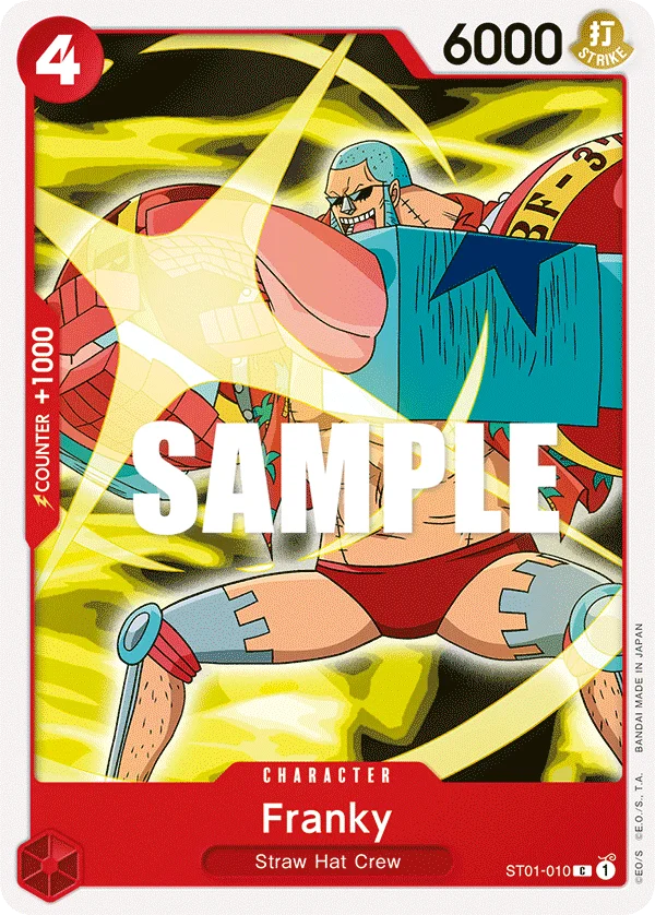 Franky, Starter Deck 1 Straw Hat Crew ST01-010