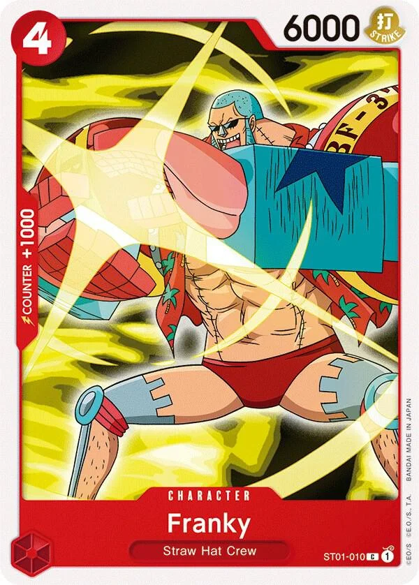 Franky, Starter Deck 1 Straw Hat Crew ST01-010