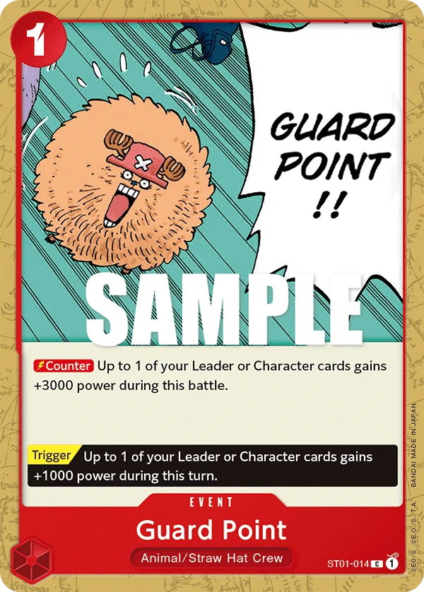 Guard Point, Starter Deck 1 Straw Hat Crew ST01-014