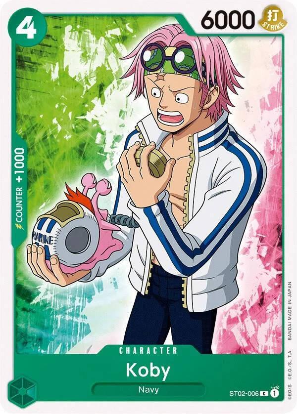 Koby, Starter Deck 2 Worst Generation ST02-006